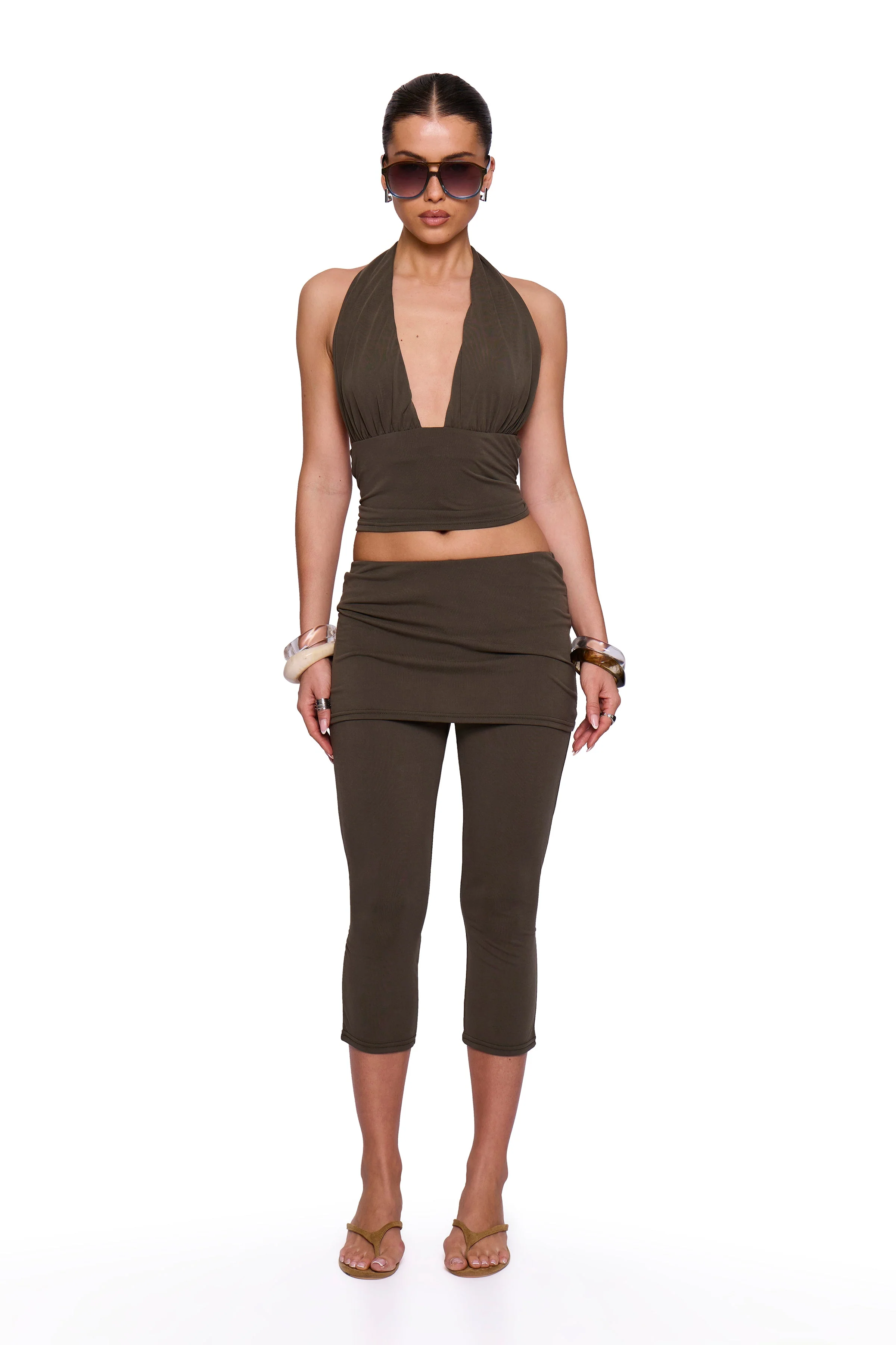 Khaki Modal Halter - Image 2
